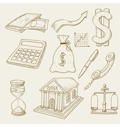 Economy vector image
