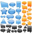 Dialog bubbles vector image