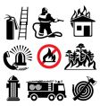Fire safety vector image