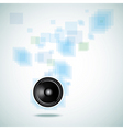 Abstract background with speaker Abstract background with speaker vector image