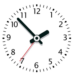 Clock vector image