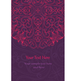 Invitation card vector image
