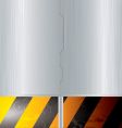 Metal space door vector image