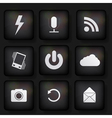 Web icon set vector image