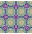 Seamless Ceramic Circles Background vector image