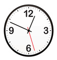 Illustrated clock vector image