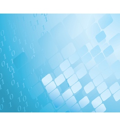 Abstract blue background with figures vector image