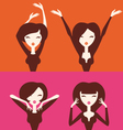 Beautiful woman Beautiful woman vector image