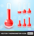 Thermometer Icons vector image