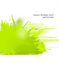 Abstract paint splashes vector image