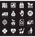Ecology icons set4 vector image