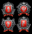 Coat of arms vector image