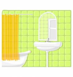 Bathroom vector image