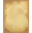 Vintage ornamental frame vector image