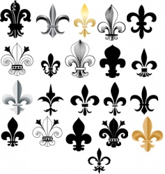 Fleur- de-Lis vector image