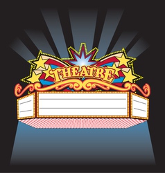 Theatre Marquee vector image