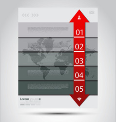Elements of infographics vector image