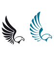 Eagle symbols vector image