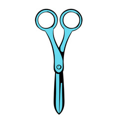 Dressmaker shear icon icon cartoon vector image