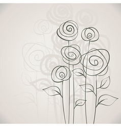 Vector flowers vector image