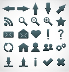 Web Icons Set vector image