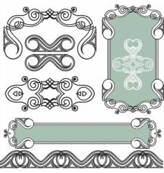 Elements for design vector image