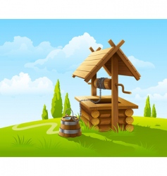 Landscape vector image