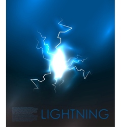 Abstract lighning background vector image