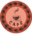 Cafe advertising vector image