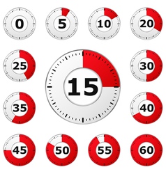 889 - Clock 23 1 vector image