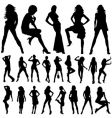 Fashion women vector image