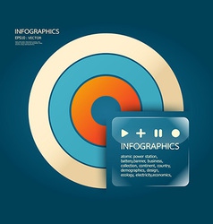 Infographics Modern Design template vector image