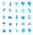 Health care icons vector image