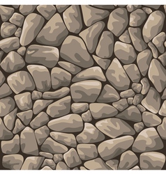 Seamless stone background vector image