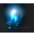 Abstract lighning background vector image