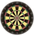 Dartboard vector image