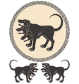 Cerberus Stylized vector image