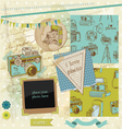Scrapbook Design Elements - Vintage Photo Camera vector image