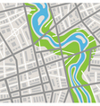 Abstract city map vector image