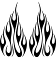 Flames6 vector image