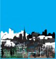 Urban jungle vector image