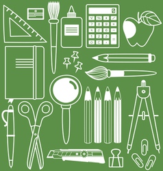 Stationery Stationery vector image