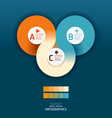 Modern Circle Design template vector image