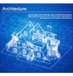 Urban Blueprint vector image