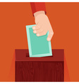 Vote vector image