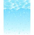 Weather background vector image