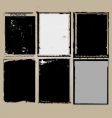 Grunge film elements vector image