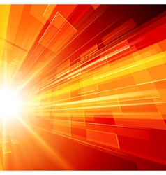 Virtual technology space background vector image