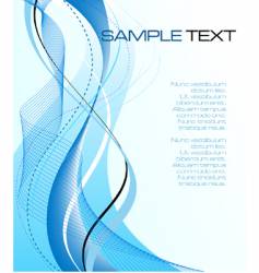 Blue background vector image