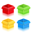 Gift boxes vector image